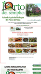 Mobile Screenshot of lortodeisemplici.it